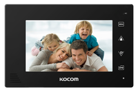 Монитор видеодомофона Kocom KCV-A374 SD (b) (7" SD16Gb 2в/п 2мон)