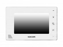 Монитор видеодомофона Kocom KCV-A374 Vizit (w) (7" 3в/п 1в/к 2мон)