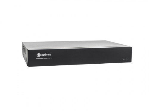 IP-видеорегистратор Optimus NVR-5161-8P (16x8MPx400к/с 1HDDx14Tb 8PoE)