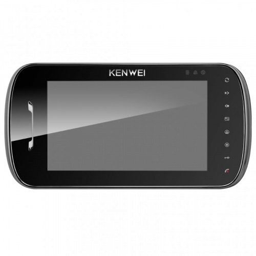 Монитор видеодомофона Kenwei KW-E703FC-M200 (b) (7" SD32Gb 2в/п 1мон 800х600)